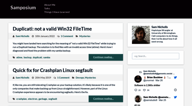 samnicholls.net