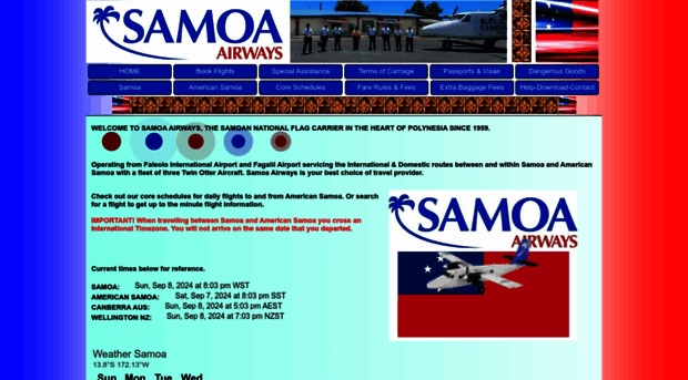 samoaairways.com