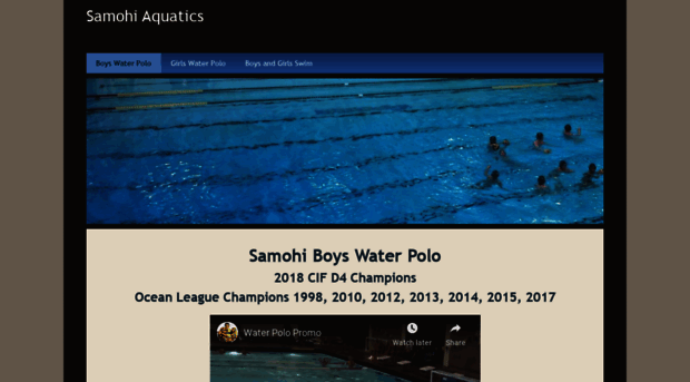 samohiaquatics.com