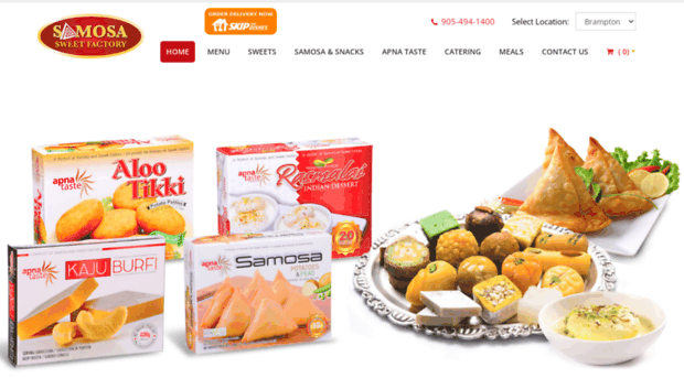 samosasweetfactory.com