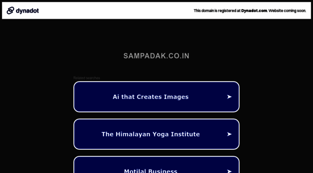 sampadak.co.in