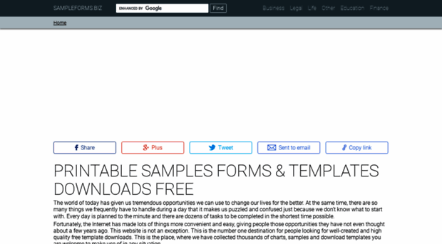 sampleforms.biz