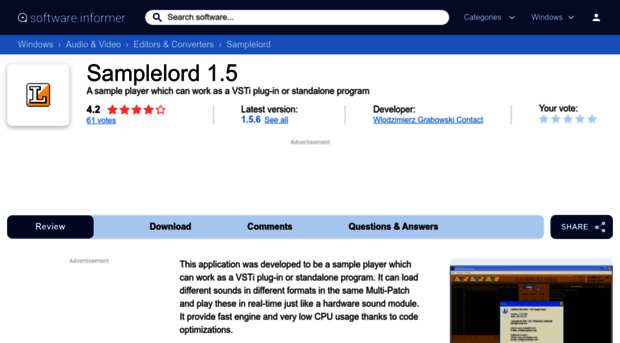 samplelord.software.informer.com