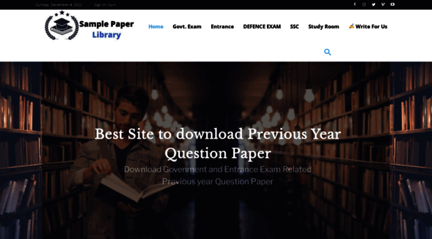 samplepaperlibrary.in