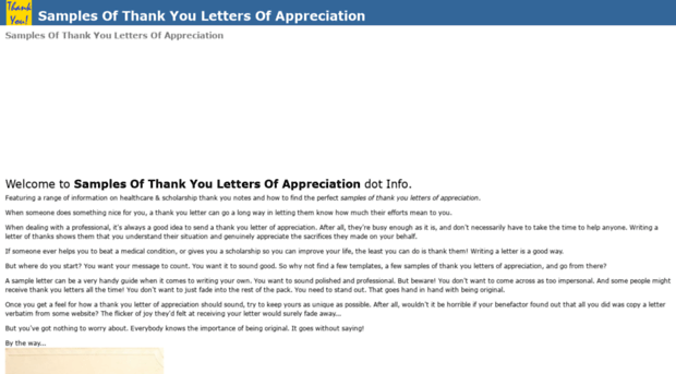 samplesofthankyoulettersofappreciation.info