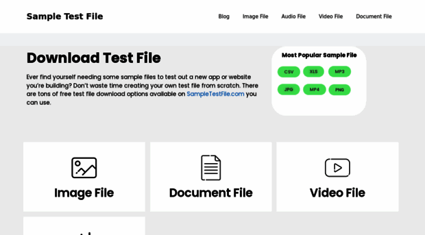 sampletestfile.com