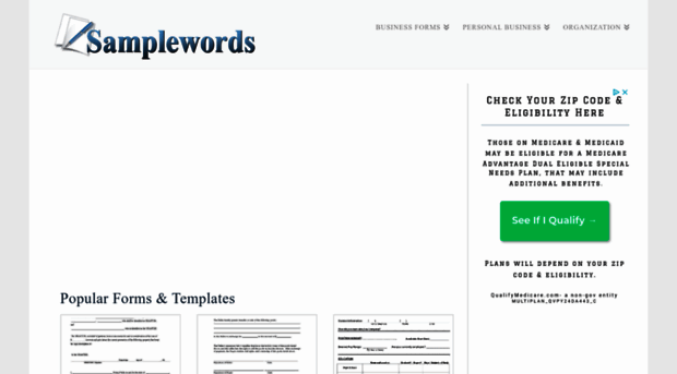 samplewords.com