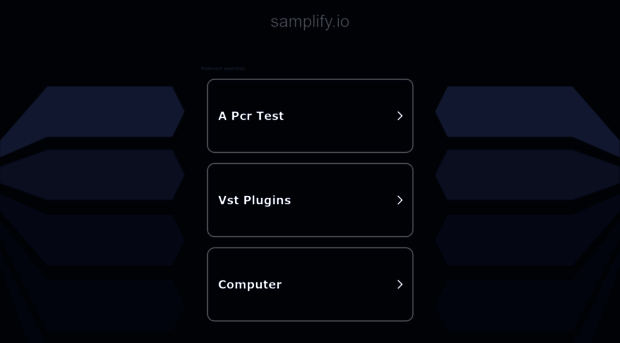 samplify.io