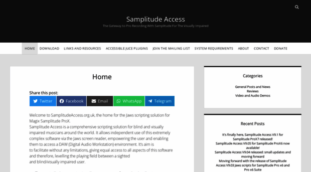 samplitudeaccess.org.uk