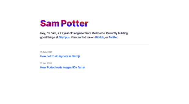 sampotter.me