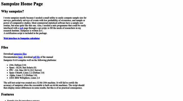 sampsize.sourceforge.net