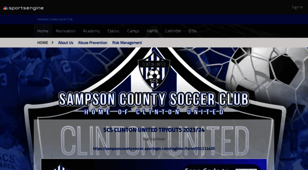 sampsoncountysoccer.sportngin.com