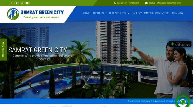 samratgreencity.com