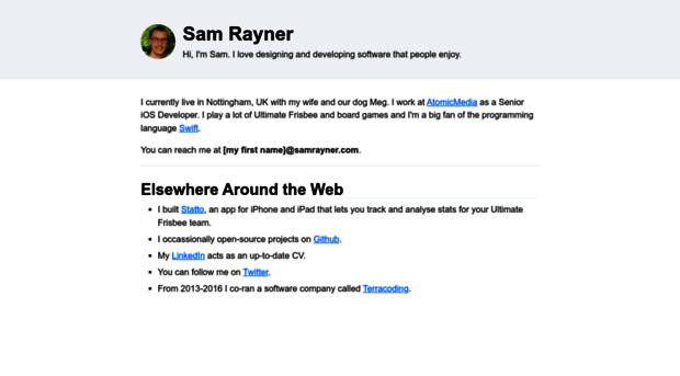 samrayner.com