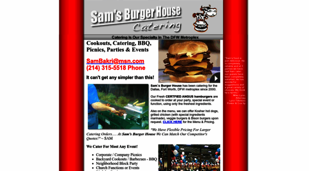 samsburgerhousecatering.com