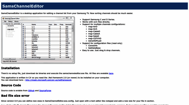 samschanneledit.sourceforge.net