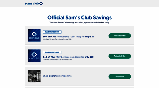 samsclub.official-coupons.com