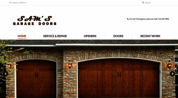 samsgaragedoorsrepair.com