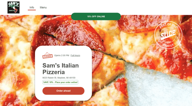 samsitalianpizzeria.com