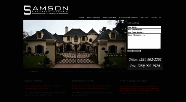 samsoncustomhomes.com