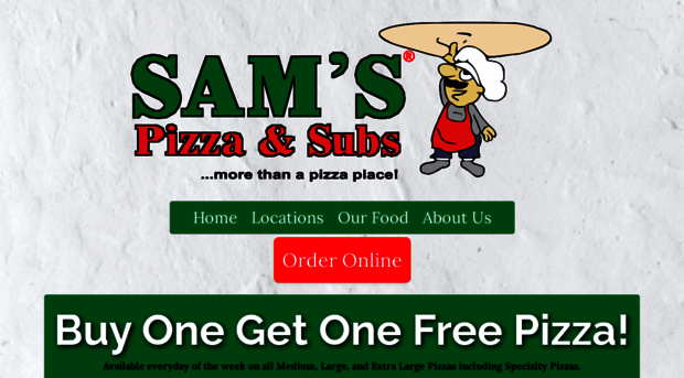 samspizza.com