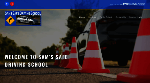 samssafedrivingschool.com