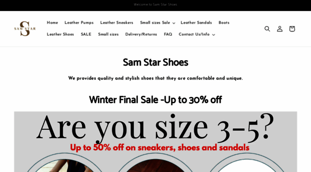 samstarshoes.com