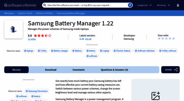 samsung-battery-manager.software.informer.com