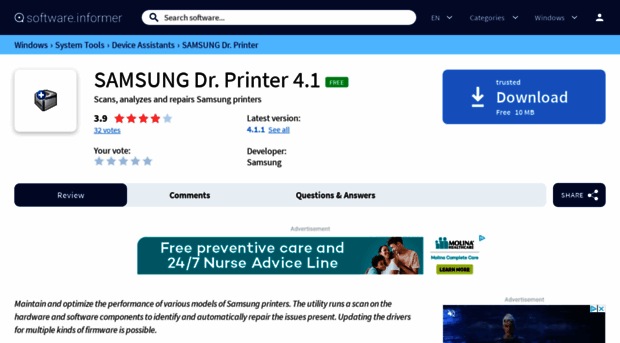 samsung-dr-printer.software.informer.com