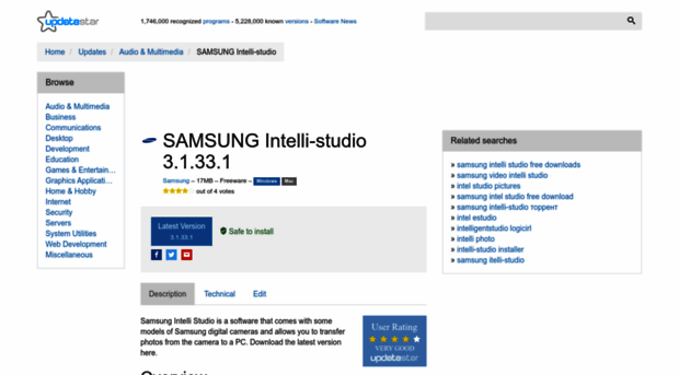  - SAMSUNG Intelli-studio .... - SAMSUNG  Intelli Studio Updatestar