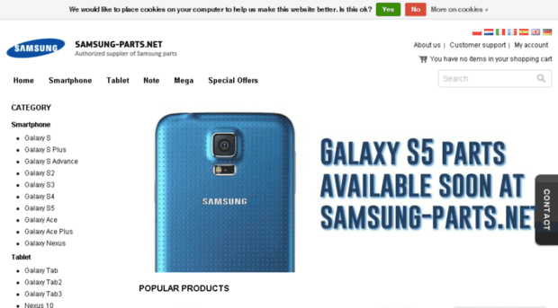 samsung-parts.webshopapp.com