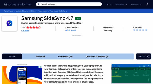 samsung-sidesync.informer.com