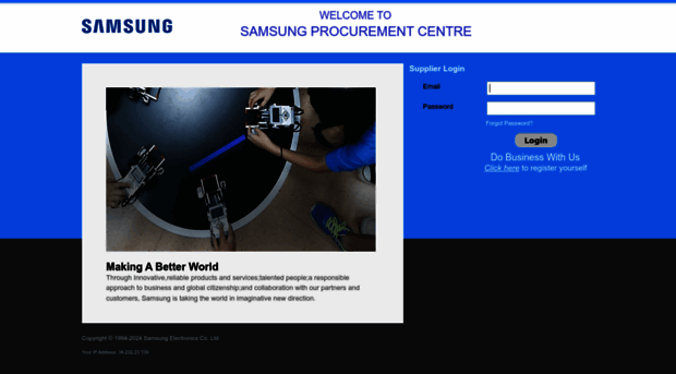 samsungeprocurement.in