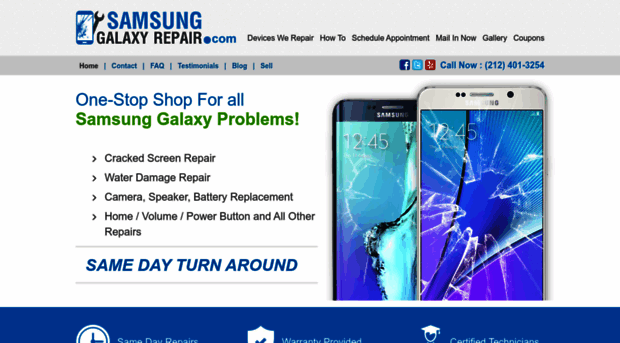 samsunggalaxyrepair.com
