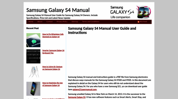 samsunggalaxys4manual.com