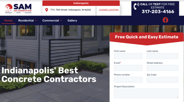 samtheconcreteman-indianapolis.com