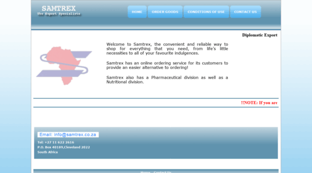 samtrex.co.za