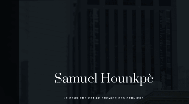 samuelhounkpe.com