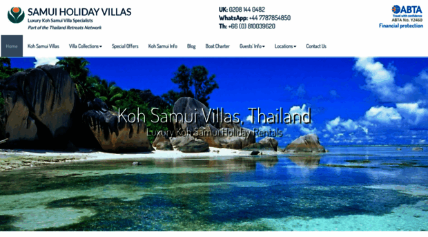 samuiholidayvillas.com