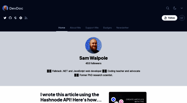 samwalpole.com