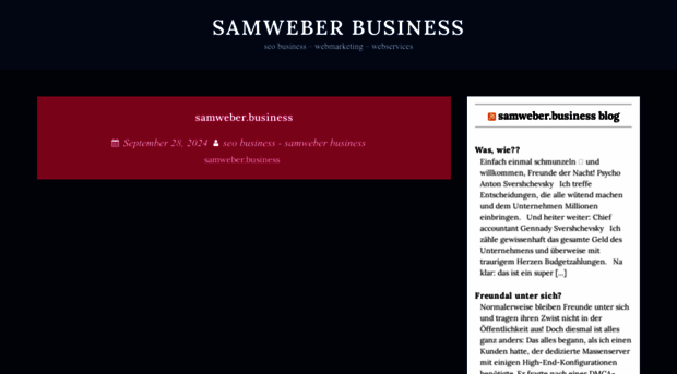 samweber.biz