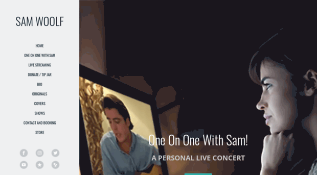 samwoolfmusic.com