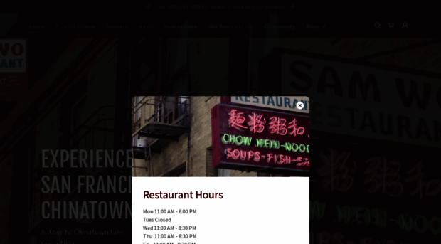 samworestaurant.com