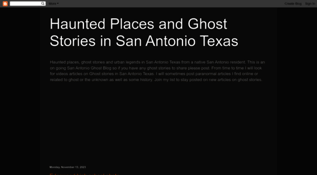 sanantoniohauntings.blogspot.com