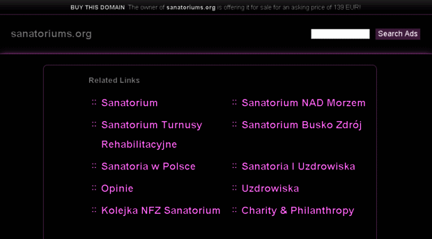 sanatoriums.org