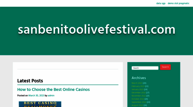 sanbenitoolivefestival.com