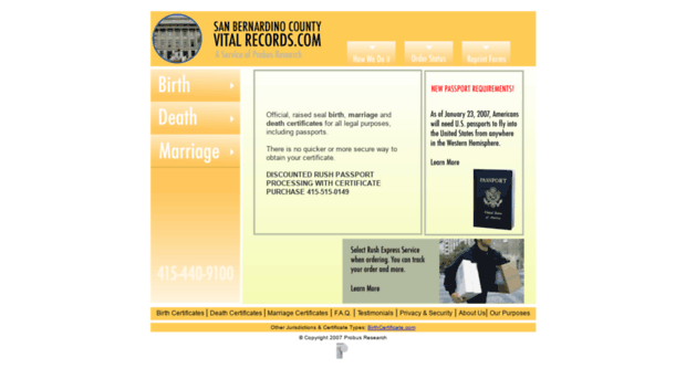 sanbernadinobirthcertificate.com