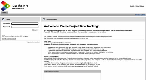 sanborn.pacifictimesheet.com