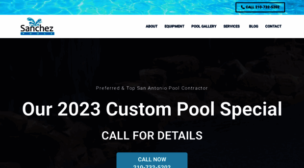 sanchezpoolsinc.com