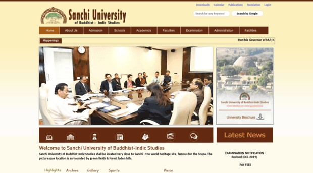 sanchiuniv.edu.in